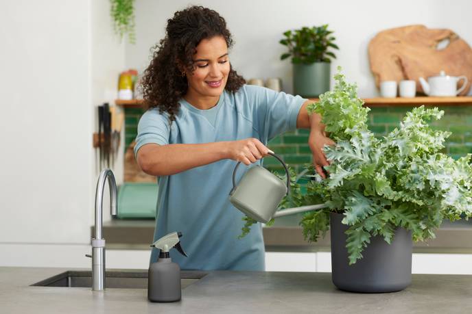 b.for soft watering can 1,7ltr verde piedra